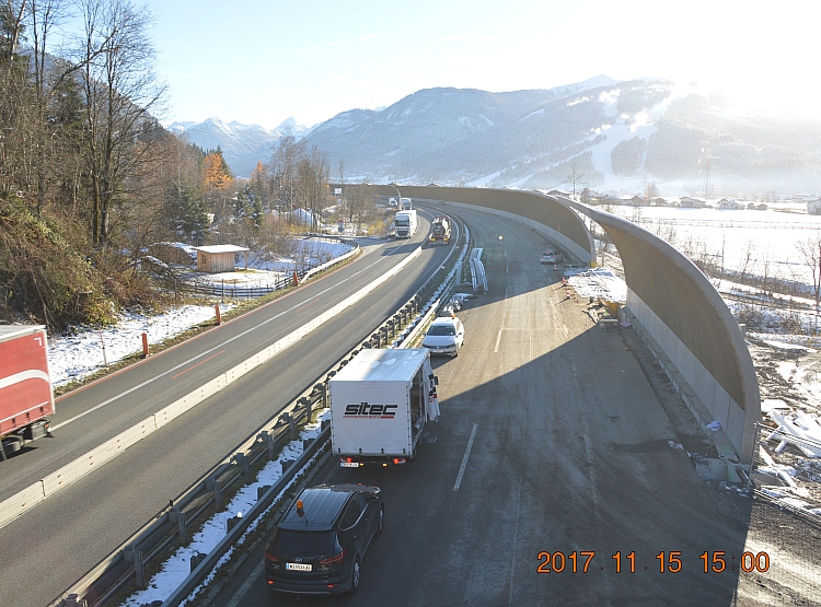 Symbolfoto zum Artikel: A10 Tauern Autobahn Umweltentlastungsmaßnahmen Altenmarkt - Flachau fertiggestellt