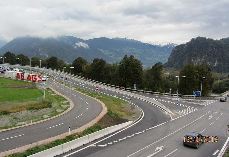 Vorschaubild für A12 Inntal Autobahn, AST Wiesing AB-km 39,500 – Rampensanierung