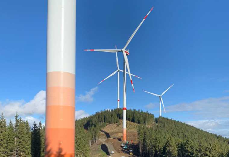 Vorschaubild für Windpark Fürstkogel