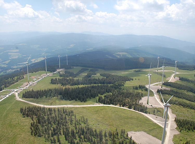Symbolbild zum Artikel: Feierliche Eröffnung Windpark Steinriegel