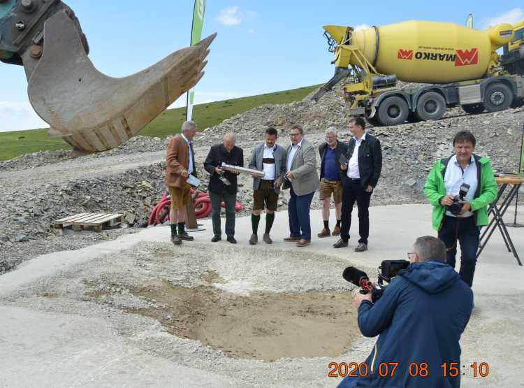 Symbolbild zum Artikel: Grundsteinlegung Windpark Plankogel