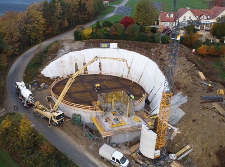 Bild zum Artikel WV Transportleitung Oststeiermark - Hochbehälter Dachenberg und Hofkirchen