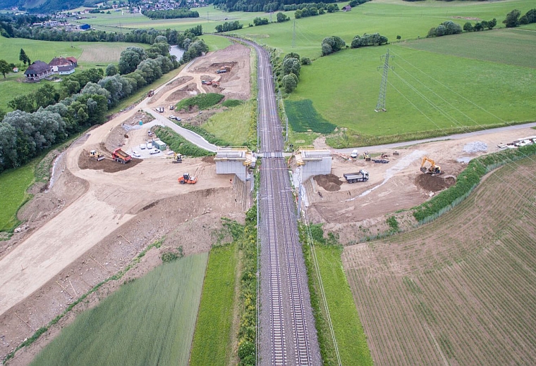 Vorschaubild für Niveaufreistellung Eisenbahnkreuzungen St.Georgen ob Judenburg