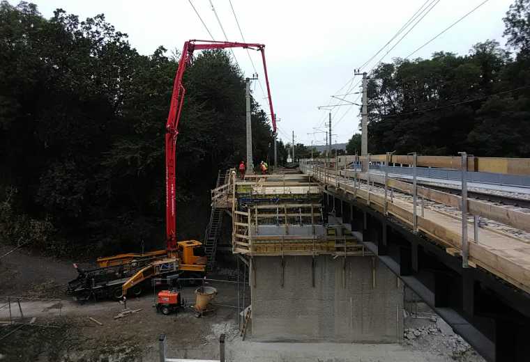 Vorschaubild für Westbahn - Erneuerung Stössingbachbrücke, km 48,012