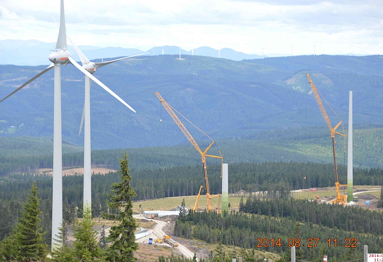 Vorschaubild für Windpark Steinriegel I + II